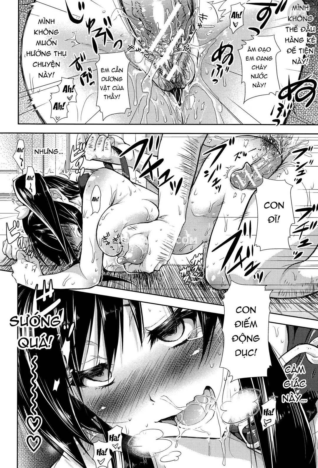 Đọc truyện hentai Khuôn mặt dâm đãng  và thực sự thèm tình - Chap 5