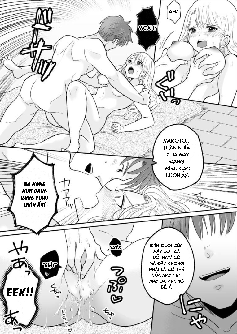 Đọc truyện hentai Câu chuyện về việc tôi đã hoán đổi cơ thể với một gyaru dễ thương và bị địt bởi thằng bạn thân - Oneshot