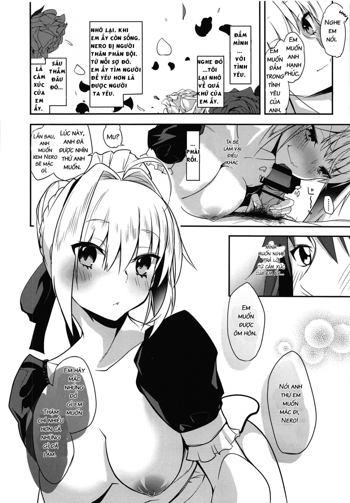Đọc truyện hentai Nero-chama to Issho (Fate/Extra) - Oneshot