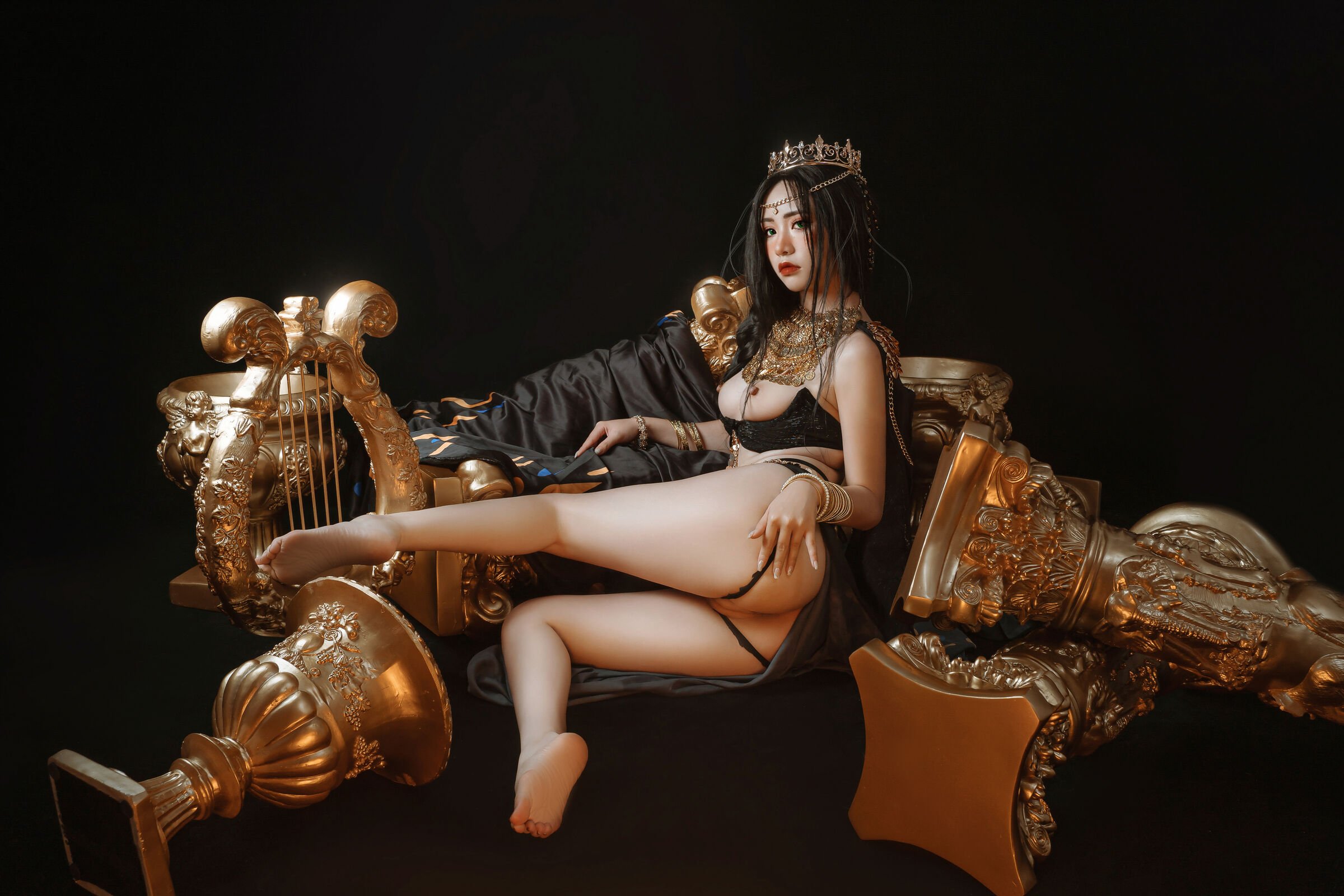 Đọc truyện hentai Tuyển tập Albums siêu phẩm Cosplay - Chap 567 - Cracking Girl Meow Xiaoji - Wind Chime Princess (Aeolian)