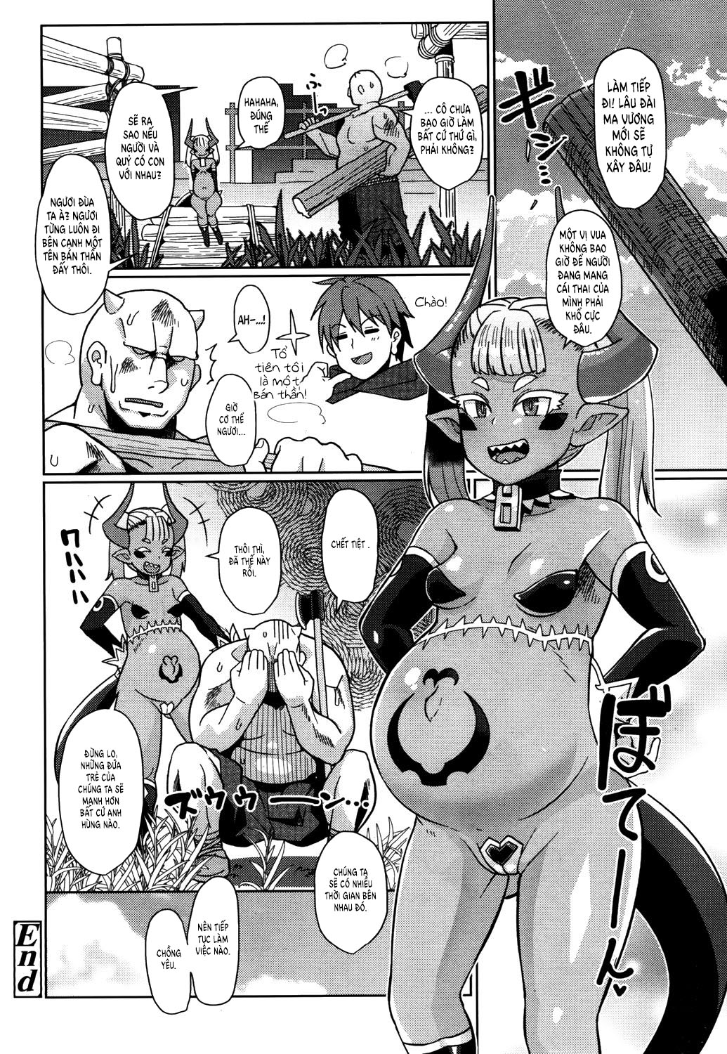 Đọc truyện hentai Ma Vương Level 1 - Oneshot