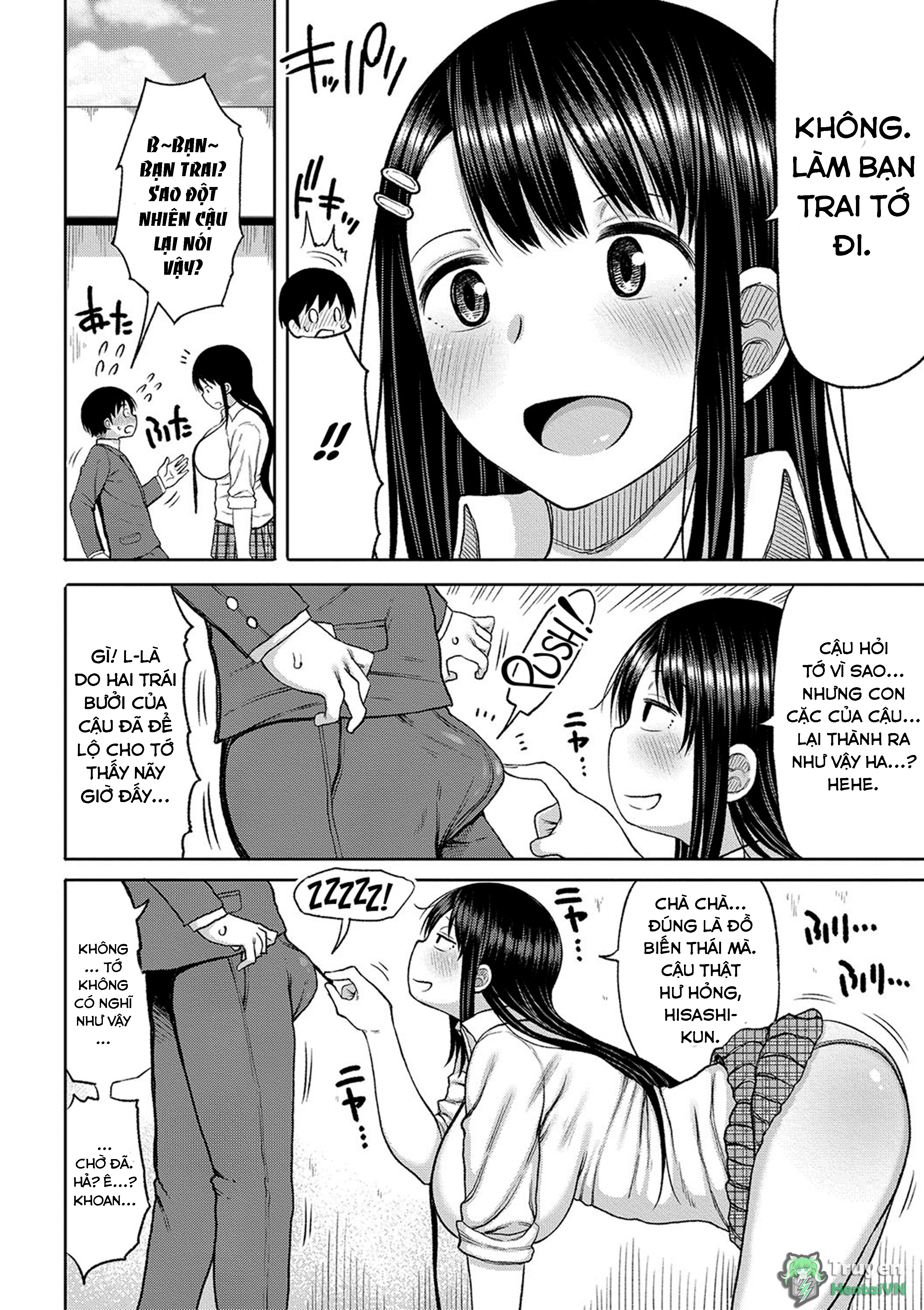 Đọc truyện hentai Kotoshi kara Kyougaku no Gakkou ni Nyuugaku shitara Otoko ga Boku dake datta - Chap 1