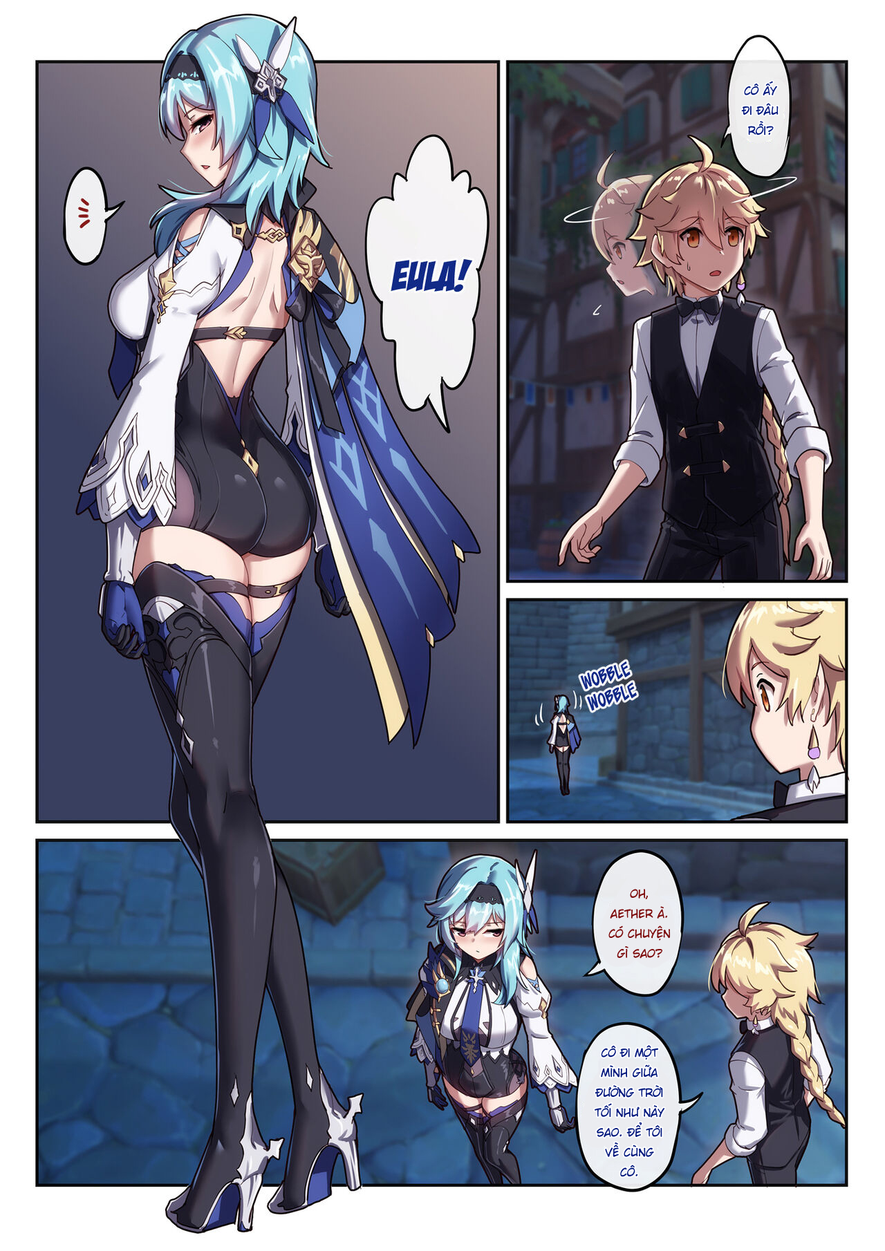 Đọc truyện hentai Eula say rượu - Oneshot nuột