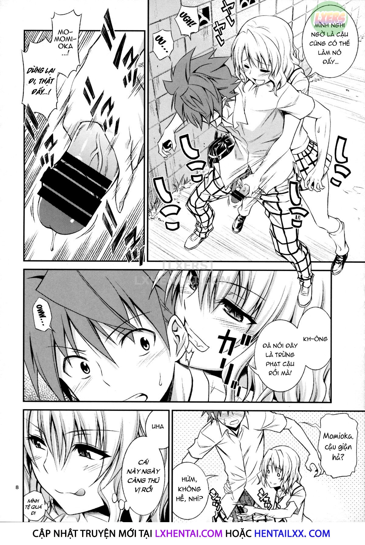 Đọc truyện hentai Momioka's Horniness - Oneshot