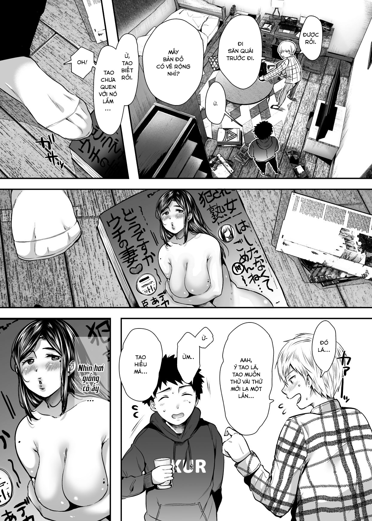 Đọc truyện hentai My Friend's Mom Became My Fuck Buddy. - Chap 1.3