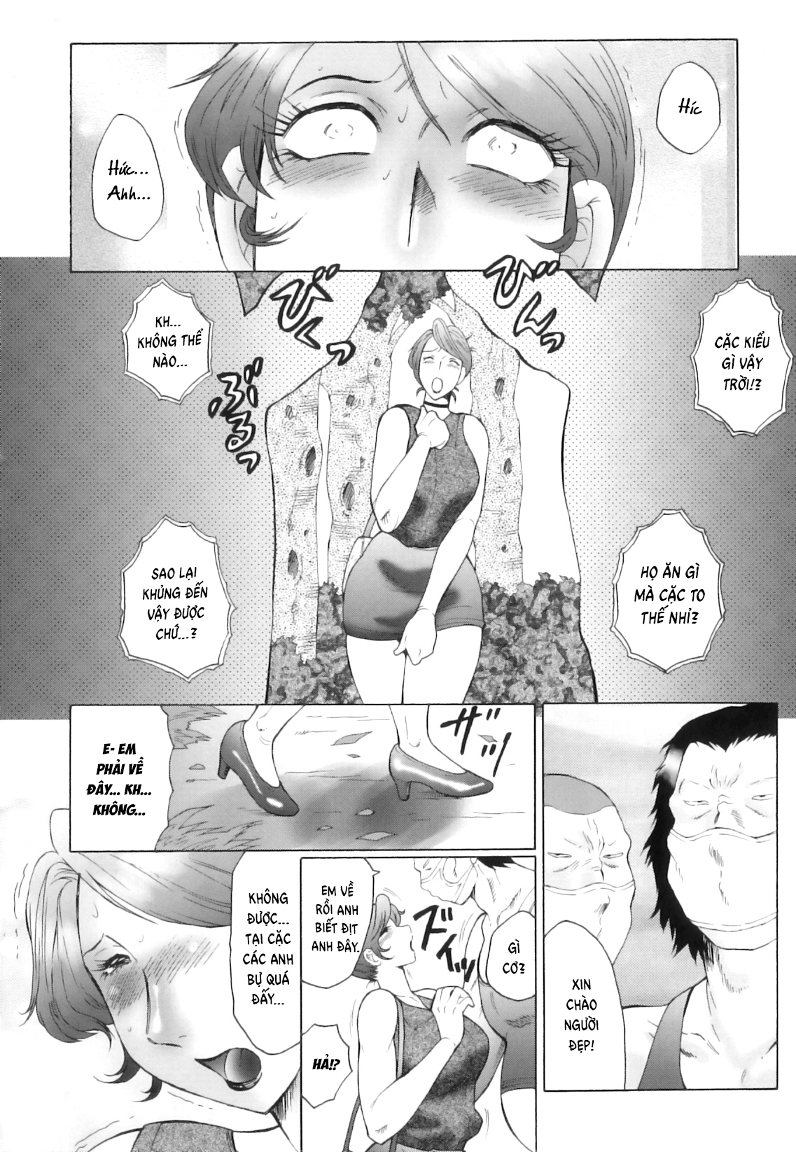 Đọc truyện hentai Kan no - Arashi Nikuduma Ryoujoku Jigokuhen - Chap 6