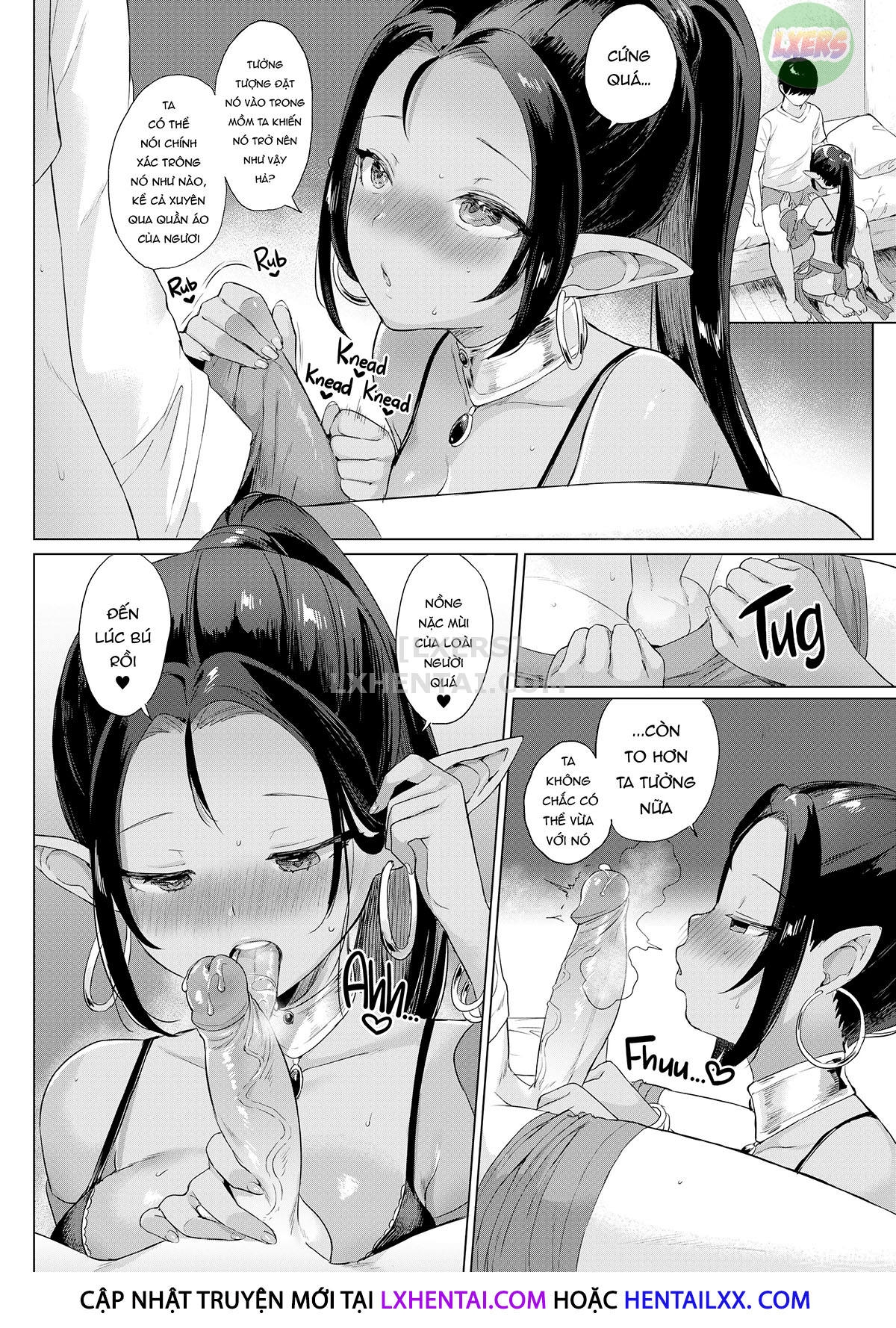 Đọc truyện hentai Những quý cô dâm đãng ngọt nước - Chap 1 - The Virgin and the Magic Lamp