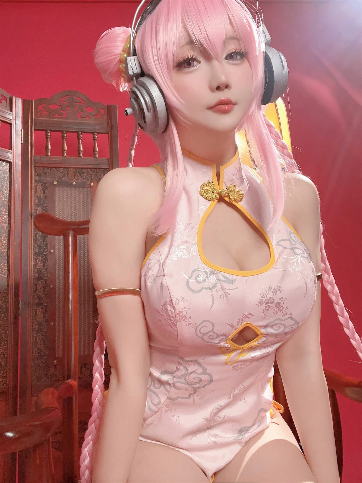 Đọc truyện hentai Tuyển tập Albums siêu phẩm Cosplay - Chap 378 - Star Chichi - Super Sony Cheongsam