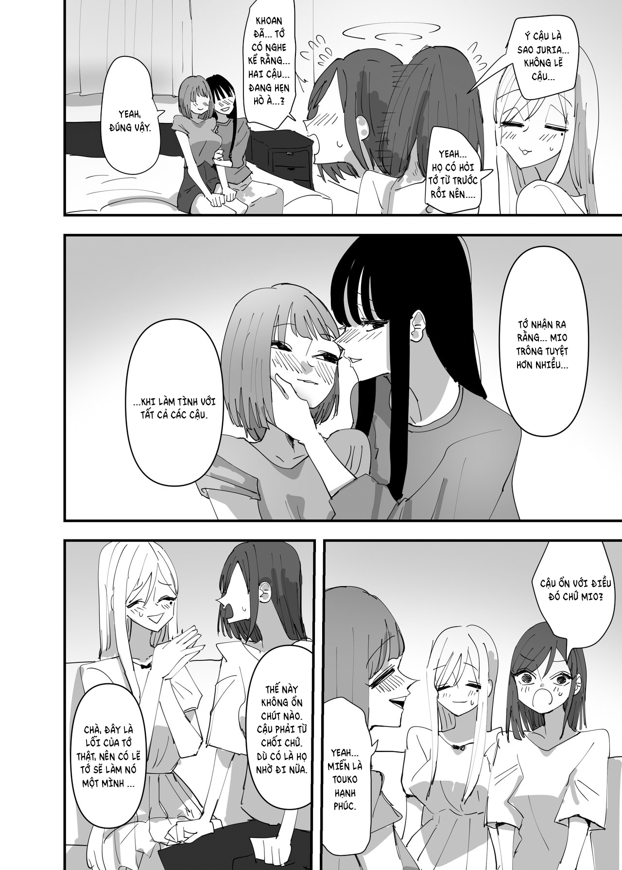 Đọc truyện hentai Chuyện tình của những cô nàng táo bạo - Chap 3