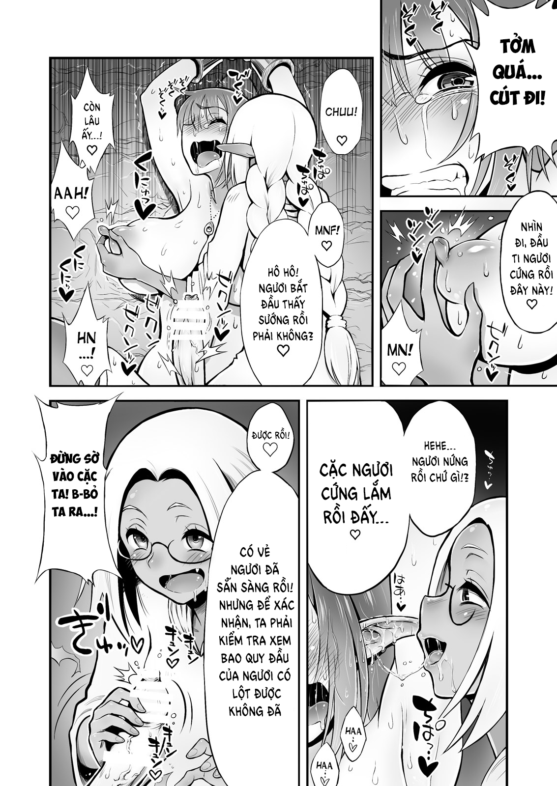 Đọc truyện hentai Futanari Chinpo ni Shokushu Sanran - Oneshot