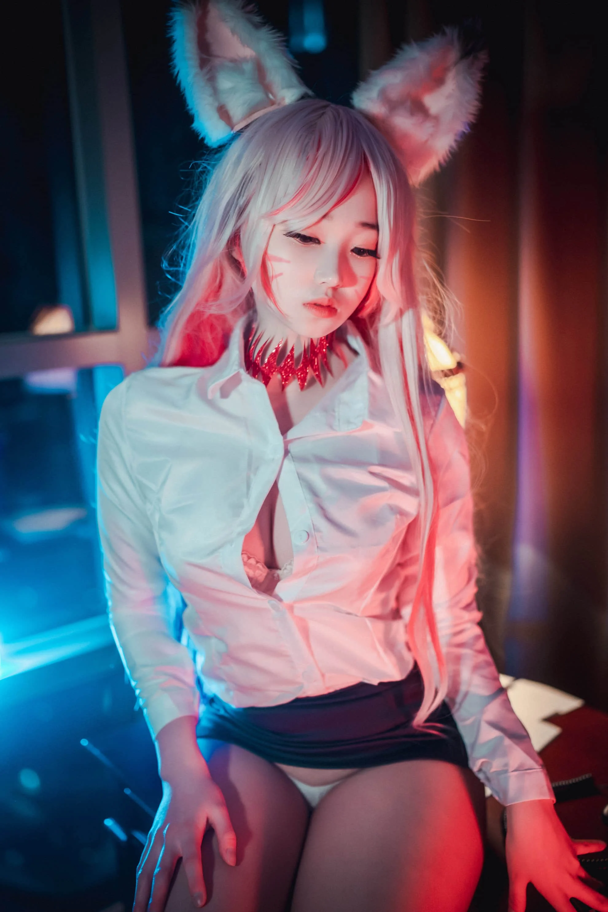 Đọc truyện hentai Tuyển tập Albums siêu phẩm Cosplay - Chap 850 - [DJAWA] Bambi - Kumiho in the Office