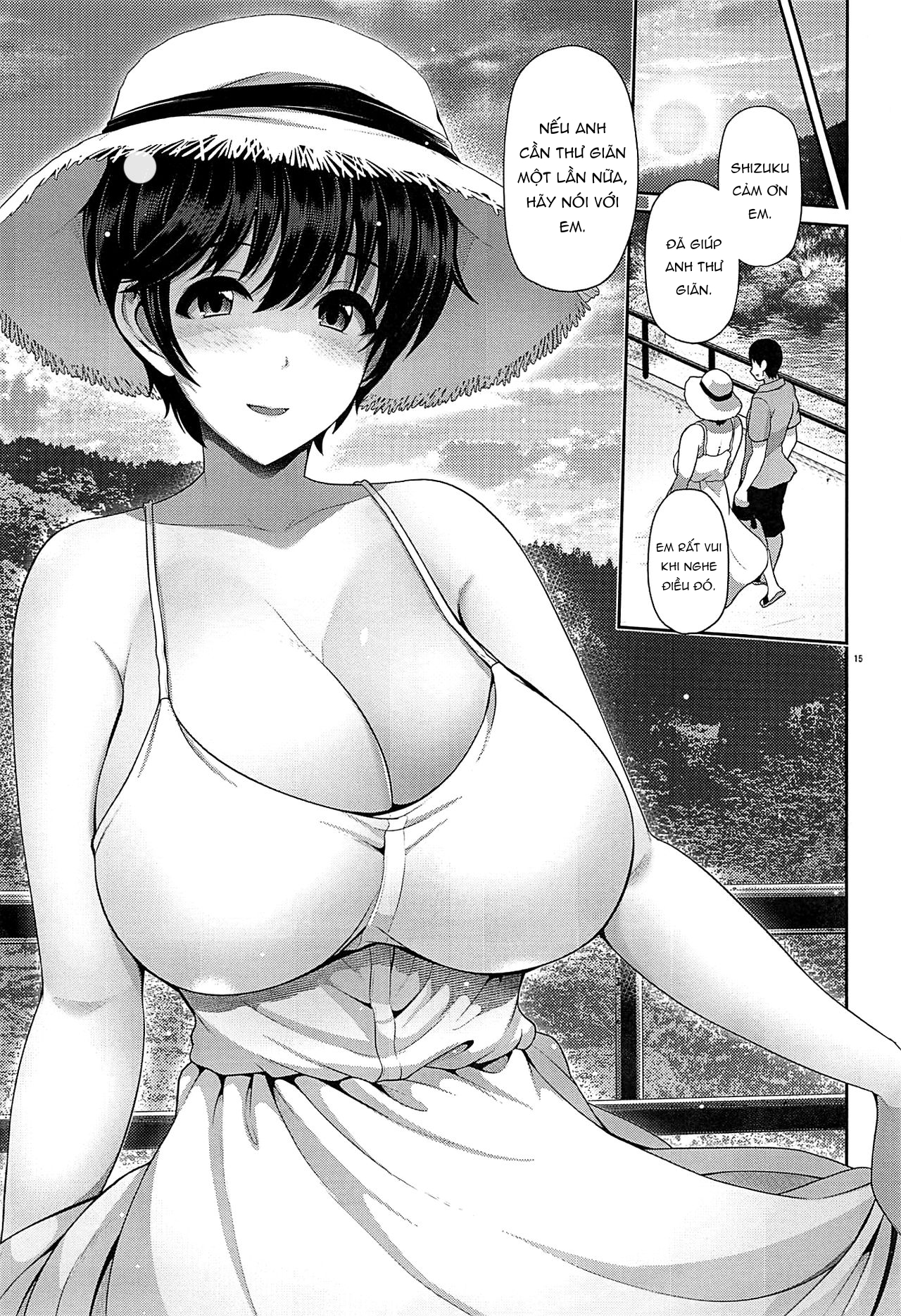 Đọc truyện hentai Having Fun At The River With Shizuku-chan - Oneshot