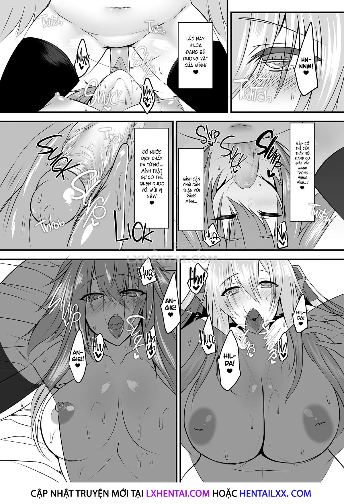 Đọc truyện hentai Two Flowers for Two Delivery Girls - Oneshot