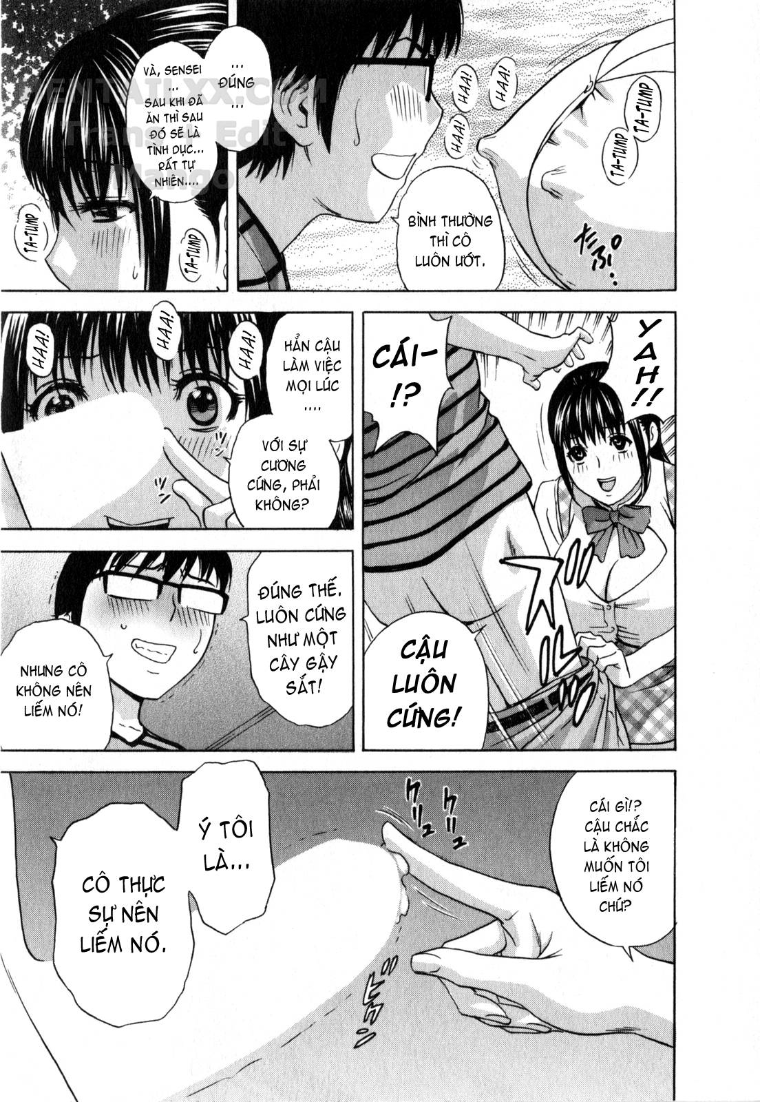 Đọc truyện hentai Life With Married Women Just Like A Manga - Chap 16
