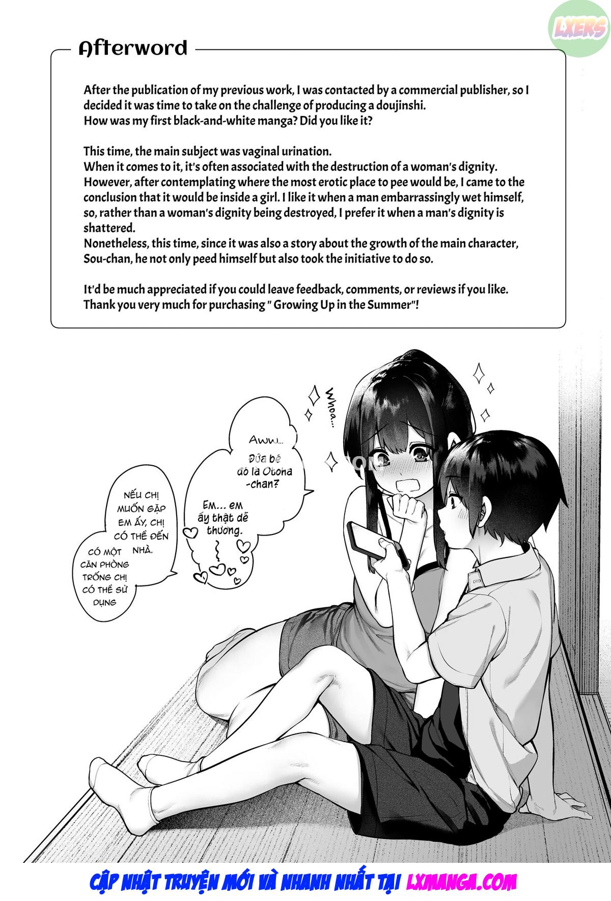 Đọc truyện hentai Mùa hè trở thành người lớn - Oneshot