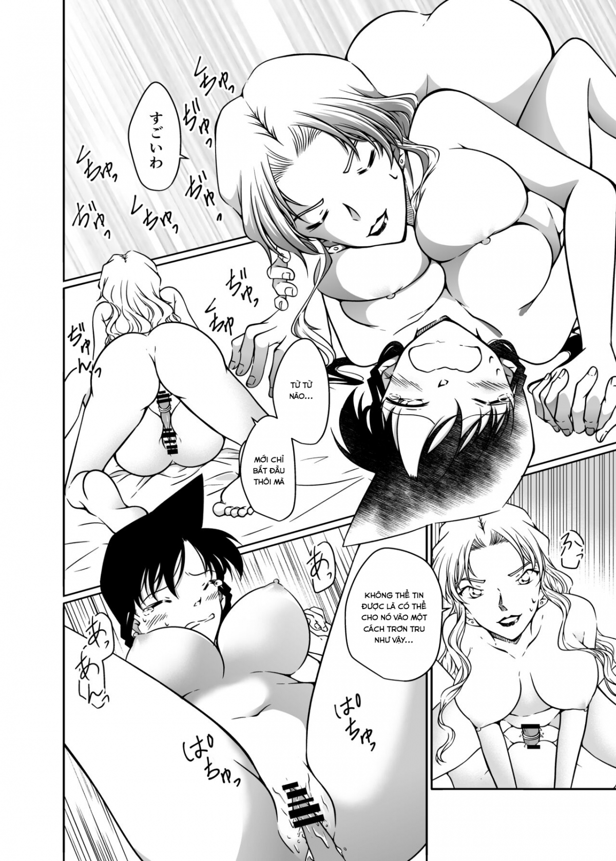 Đọc truyện hentai Kaiketsu Houhou wa Karada ni Oshiete Ageru (Detective Conan) - Oneshot