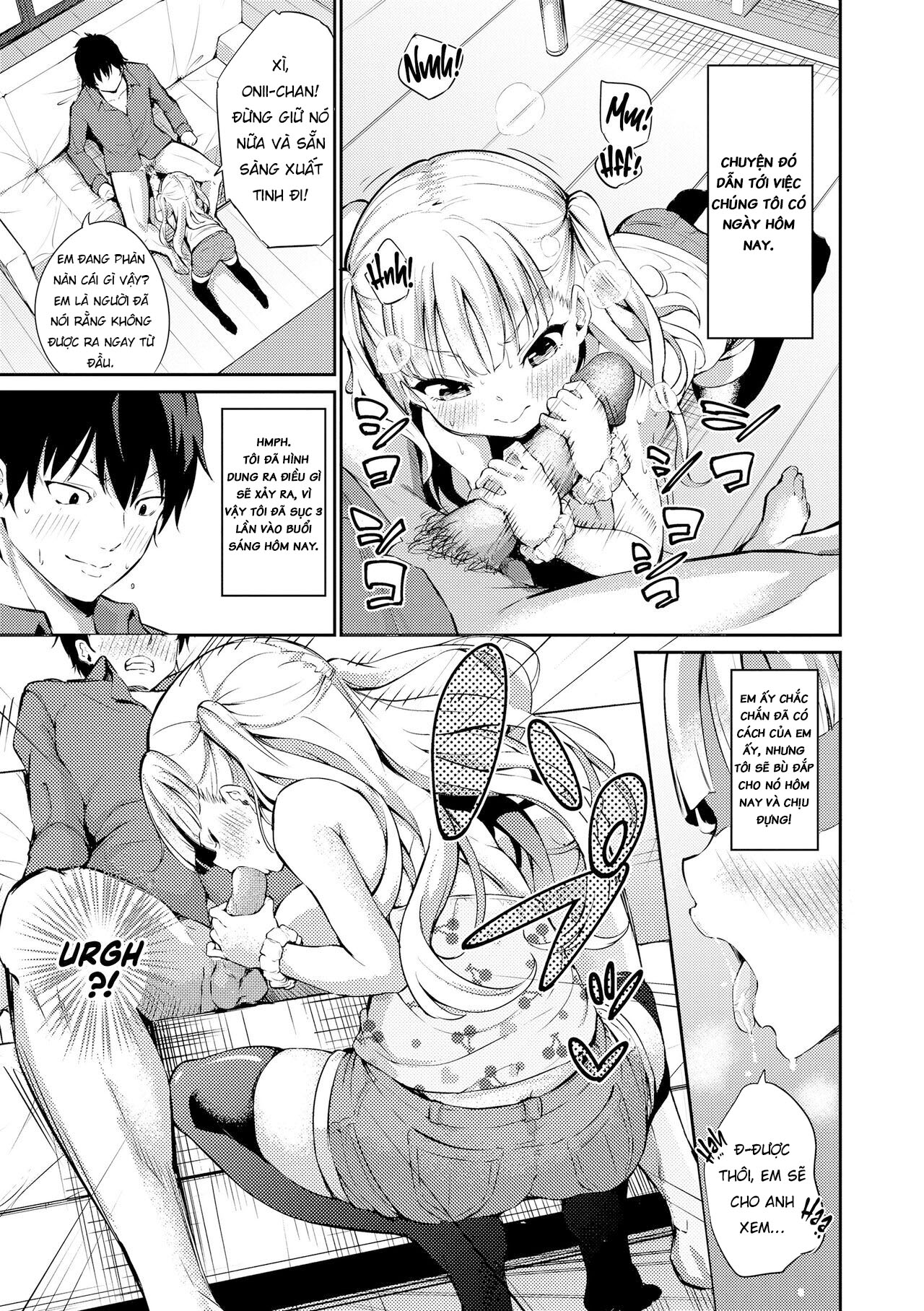 Đọc truyện hentai Cô em gái táo bạo - Oneshot