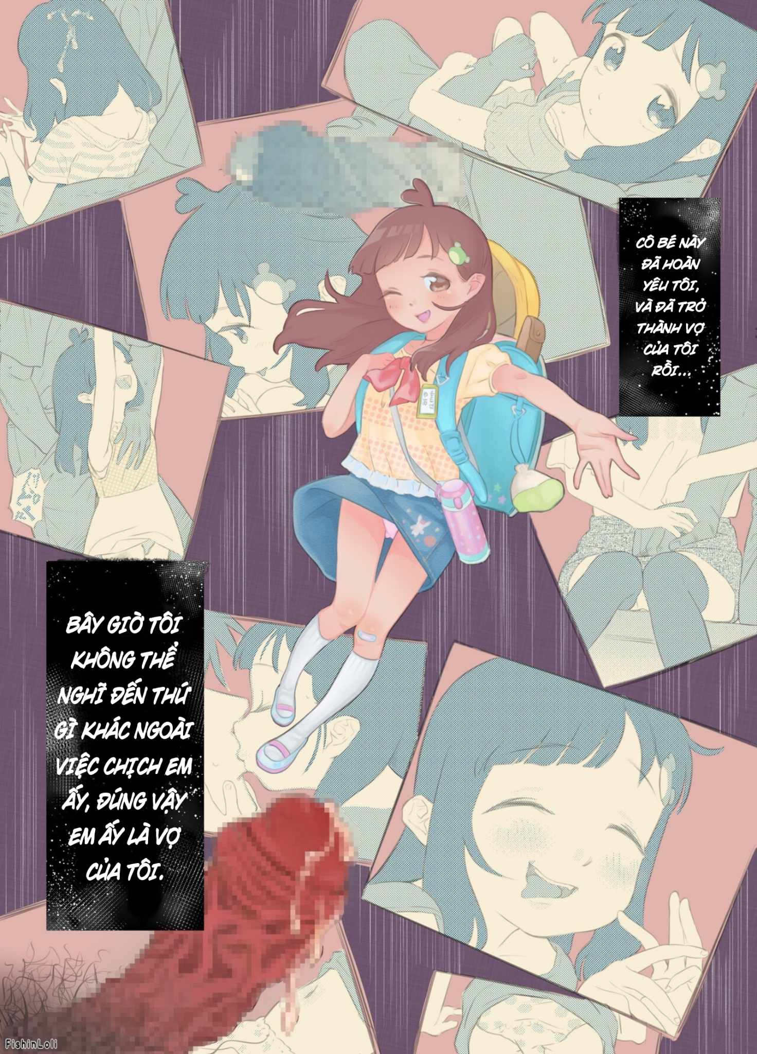 Đọc truyện hentai Cô gái ngây thơ Yua-chan - mối tình bị cấm đoán với giáo viên tàn bạo... - Oneshot