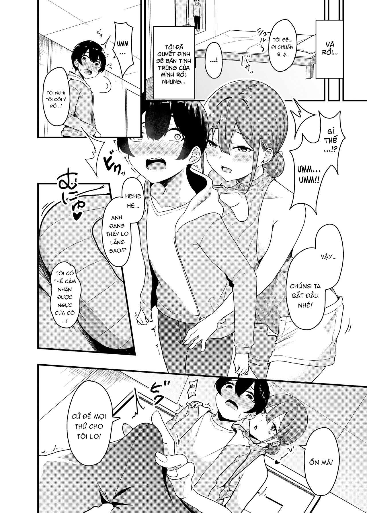 Đọc truyện hentai Dịch vụ mua tinh trùng!!! - Oneshot