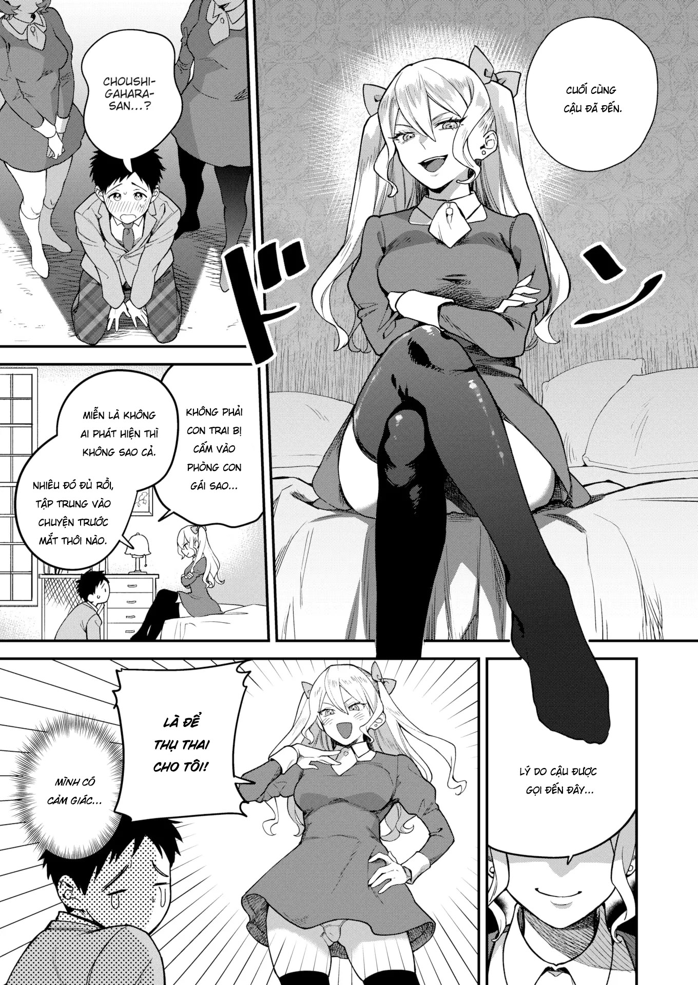 Đọc truyện hentai Nữ Vương Học Đường - Chap 2