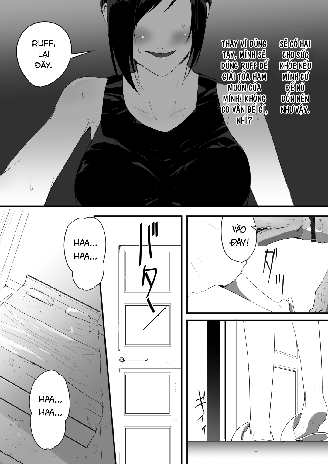 Đọc truyện hentai Wagaya ni Inu ga Yattekita - Oneshot