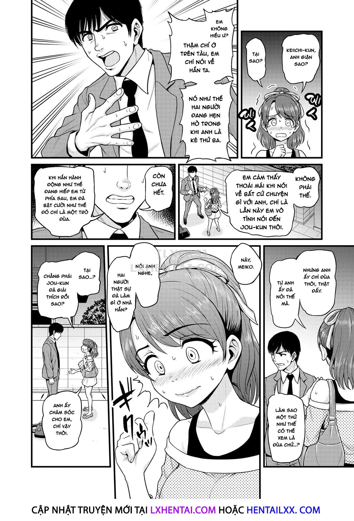 Đọc truyện hentai Mimamori Moto Bitch - Oneshot