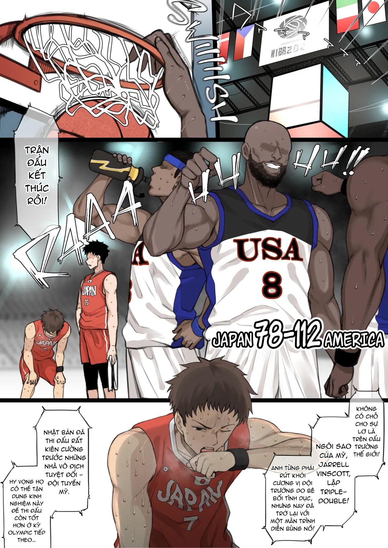 Đọc truyện hentai Athletic x Couple x Netorase - Oneshot
