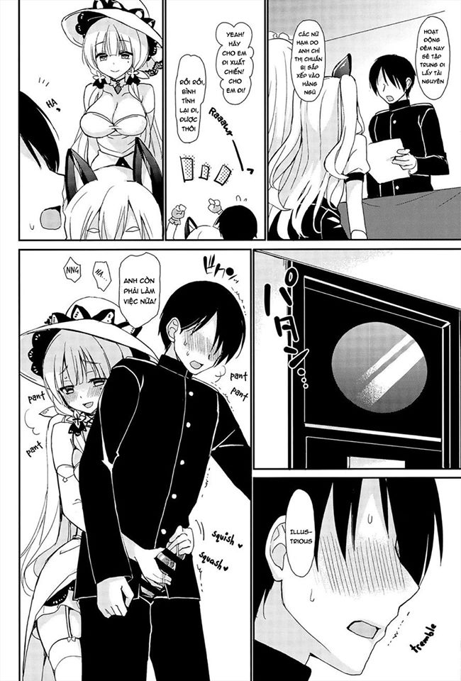 Đọc truyện hentai Junai Illustrious (Azur Lane) - Oneshot