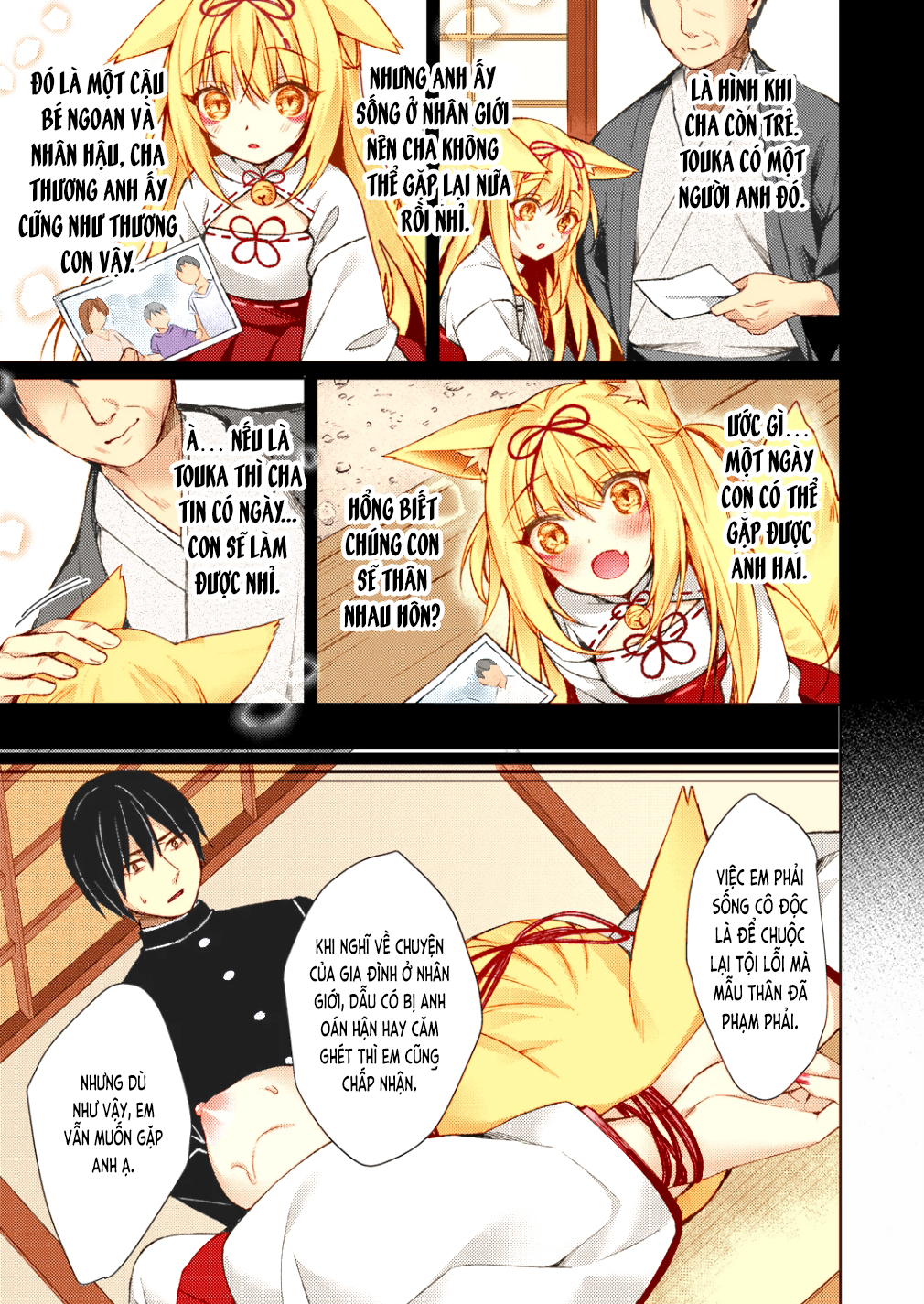 Đọc truyện hentai Làm rễ hồ ly - Oneshot