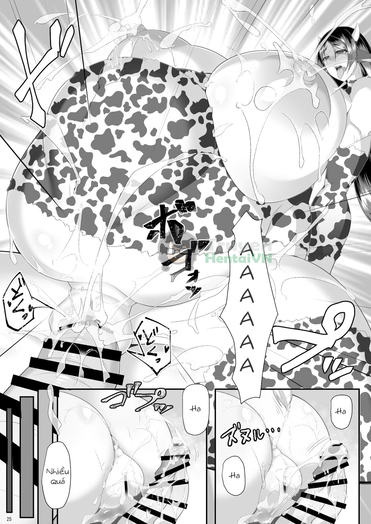 Đọc truyện hentai Ushi Haha to Hitomi Au (Fate/Grand Order) - vú hồng