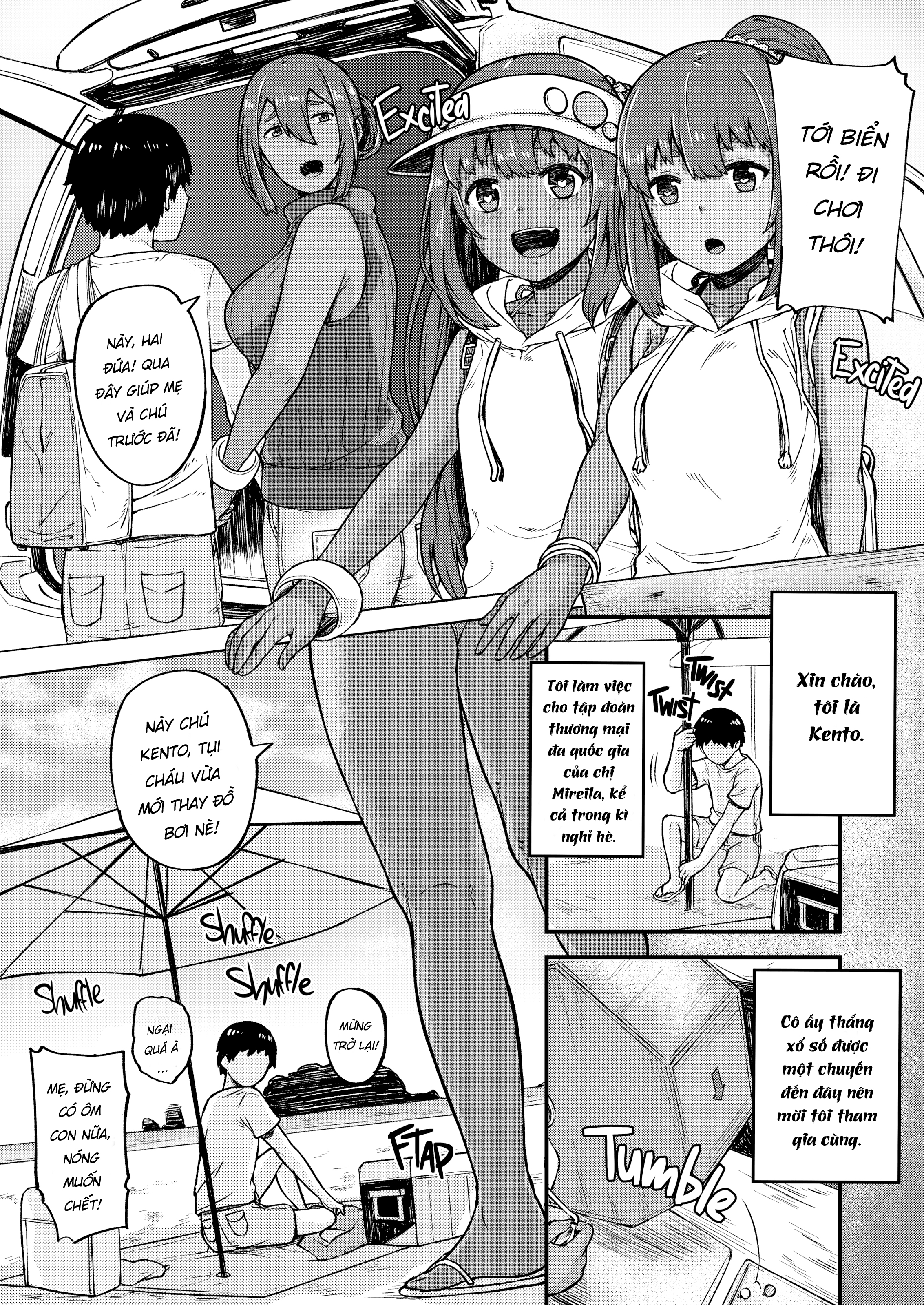 Đọc truyện hentai Triple Chocolate Fantasy - Chap 2