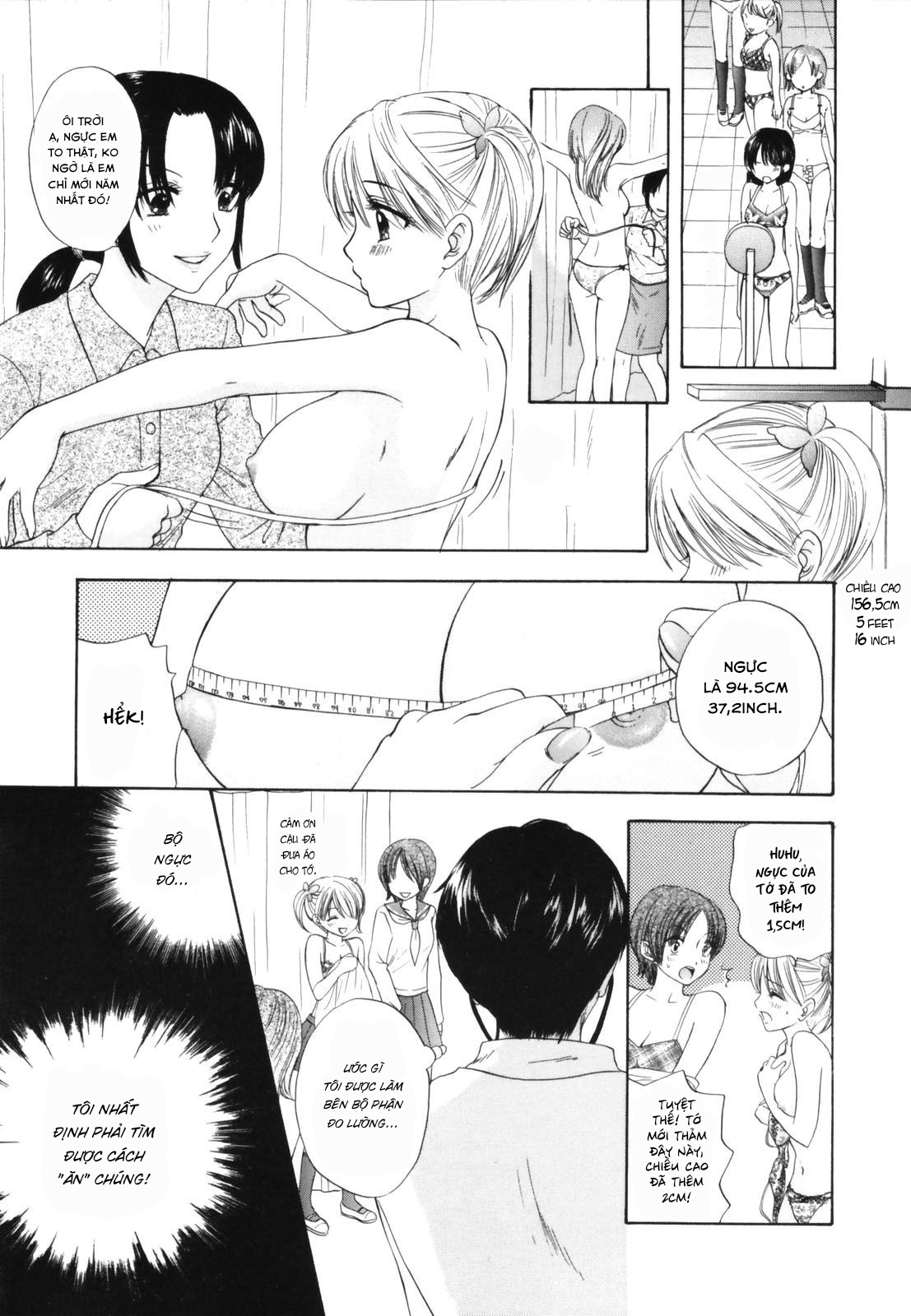 Đọc truyện hentai Cuộc đào thoát vĩ đại - Chap 5 kiểm tra thể chất