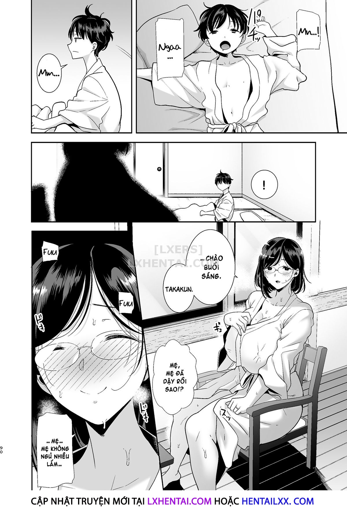 Đọc truyện hentai Natsuzuma ~Natsu, Ryokan, Nanpa Otoko-Tachi Ni Ochita Tsuma~ - Chap 2 - Có che | [END]