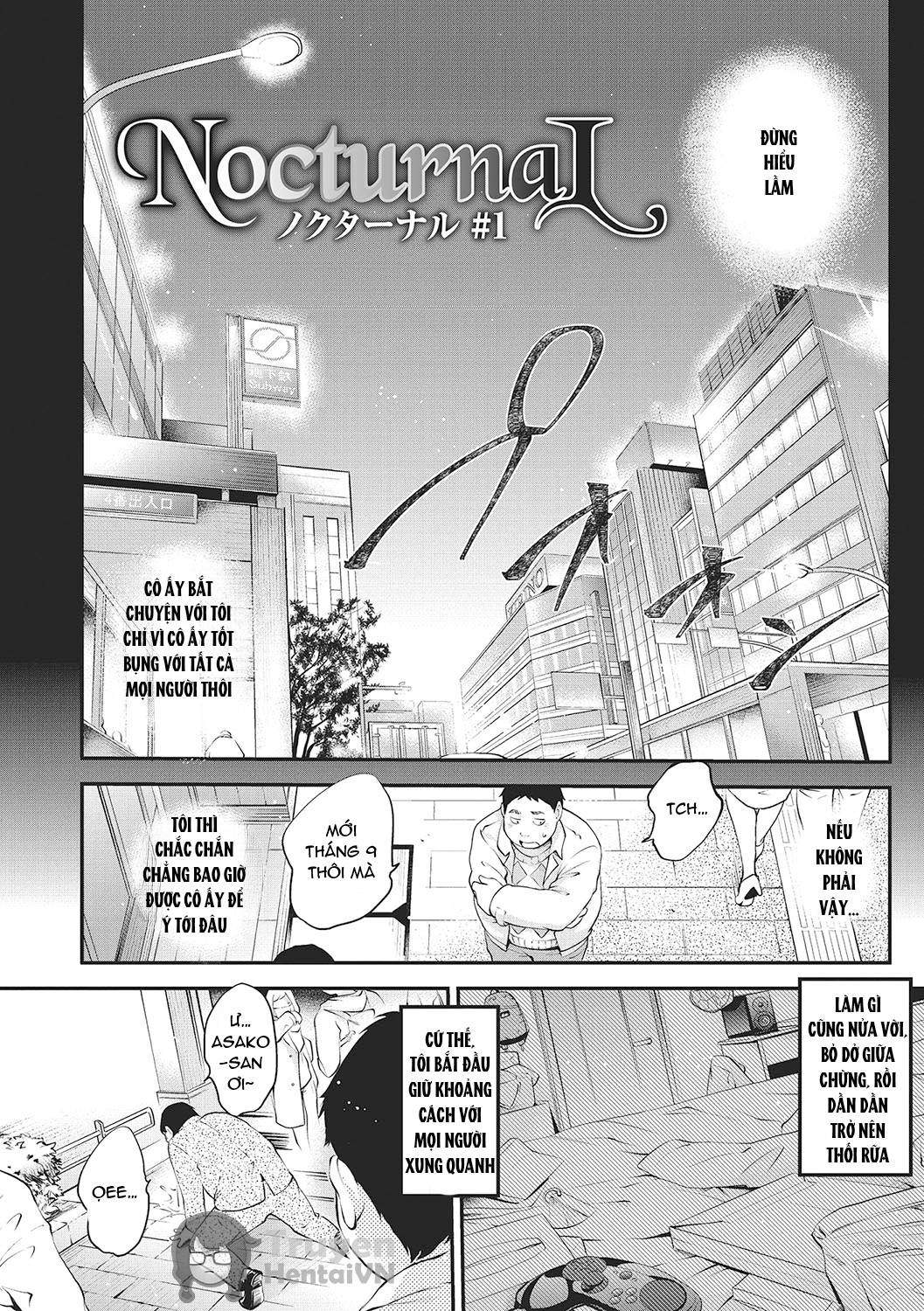 Đọc truyện hentai Minasoko (NocturnaL) - Chap 1