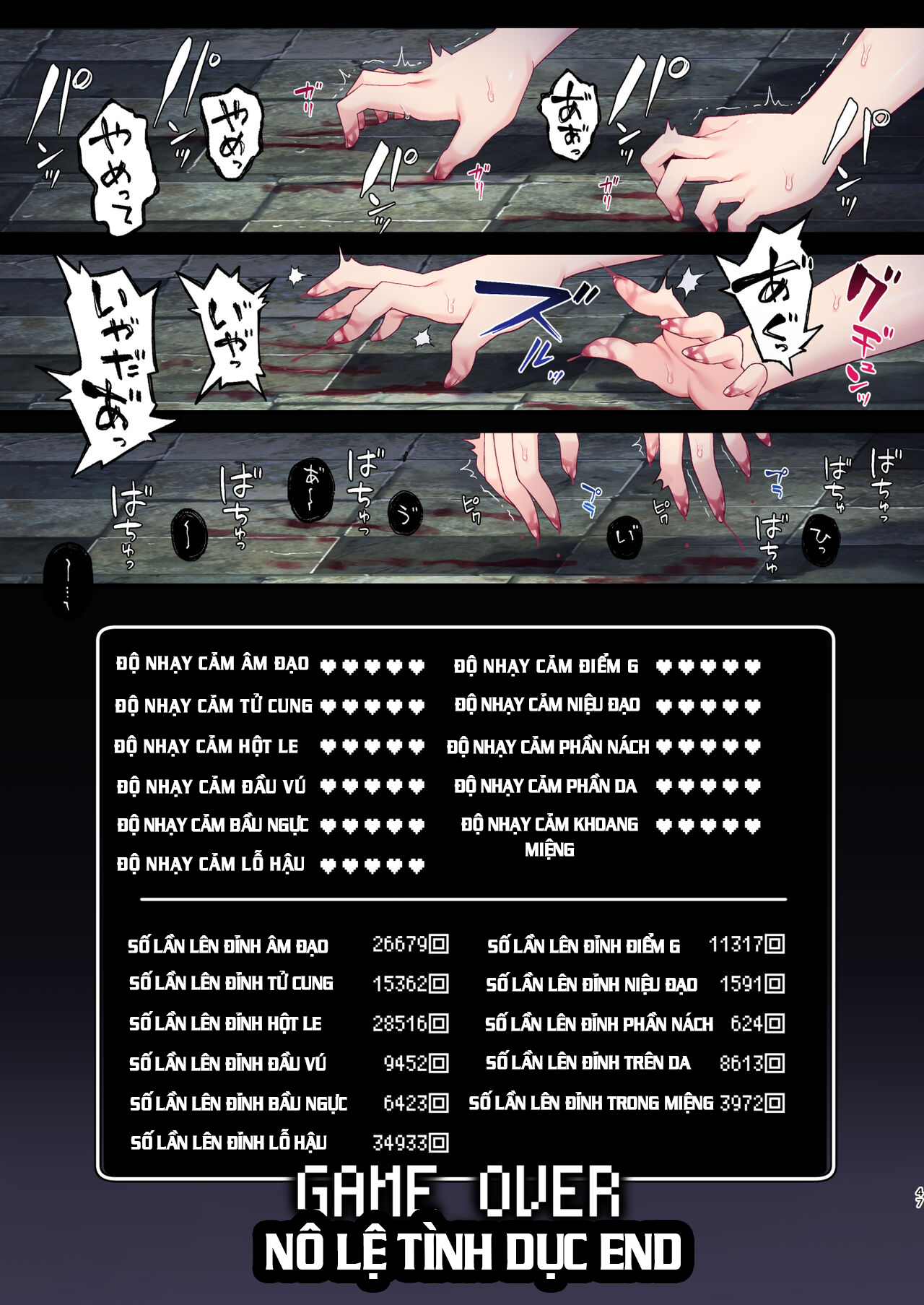 Đọc truyện hentai Cuộc Phiêu Lưu của Nữ Anh Hùng kết thúc - Oneshot