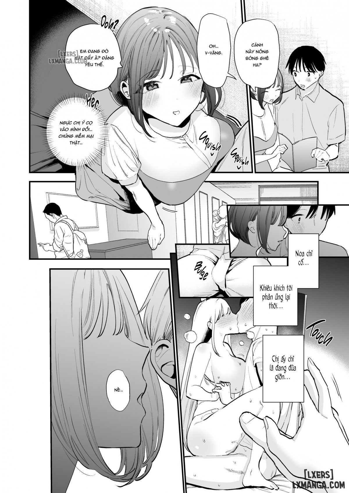 Đọc truyện hentai Kyonyuu Otaku Joshi to NeCafe de Off-Pako - Oneshot