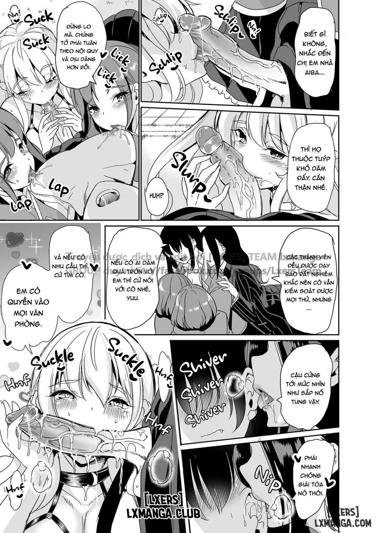 Đọc truyện hentai The Lone Cock in the Sex Club for Girls - Oneshot