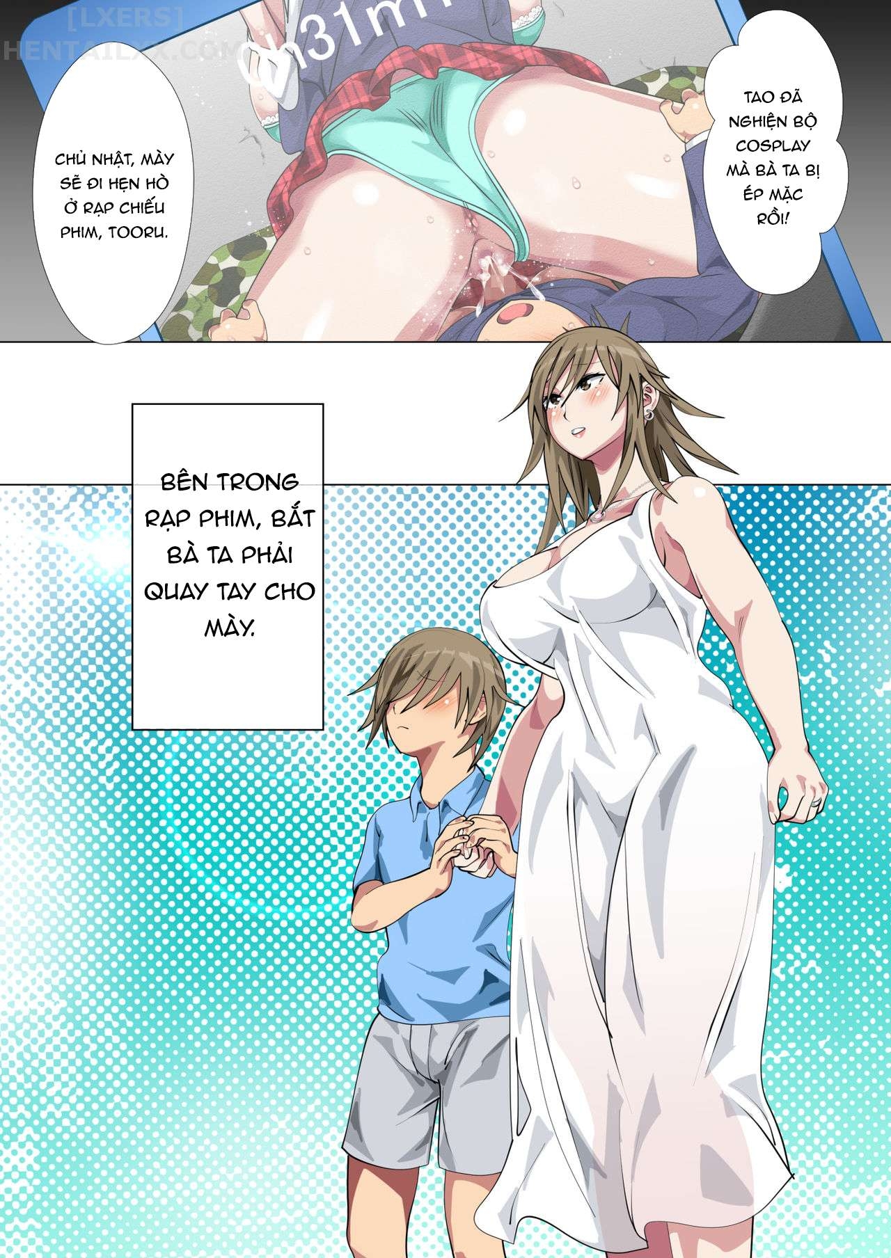 Đọc truyện hentai Ijimerarekko no Hahaoya ga Hamedori suru Batsu Game ni Makikomareta Kekka - Chap 4