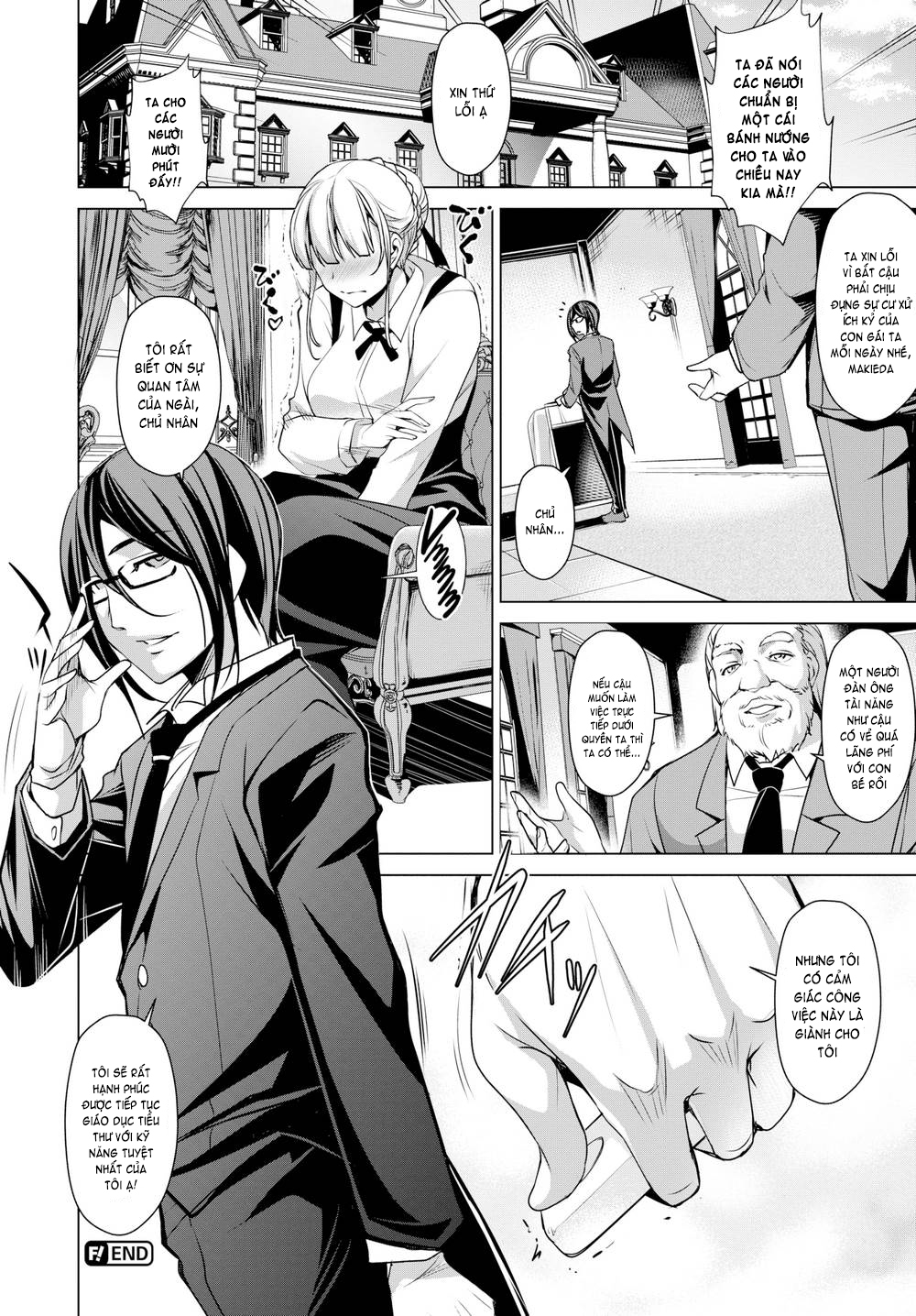 Đọc truyện hentai Capricious Lady & Loyal Butler - Chap 1