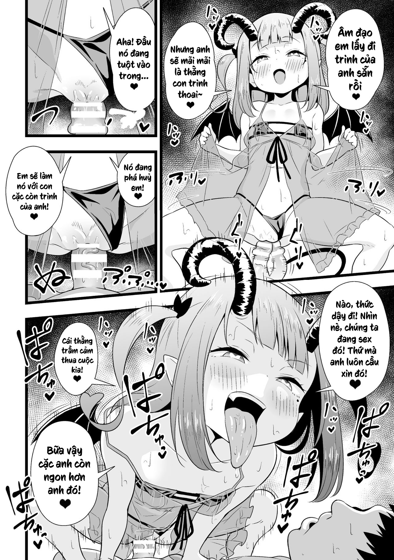 Đọc truyện hentai Trừng phạt bé Succubus dâm đãng - Chap 1 - Memea
