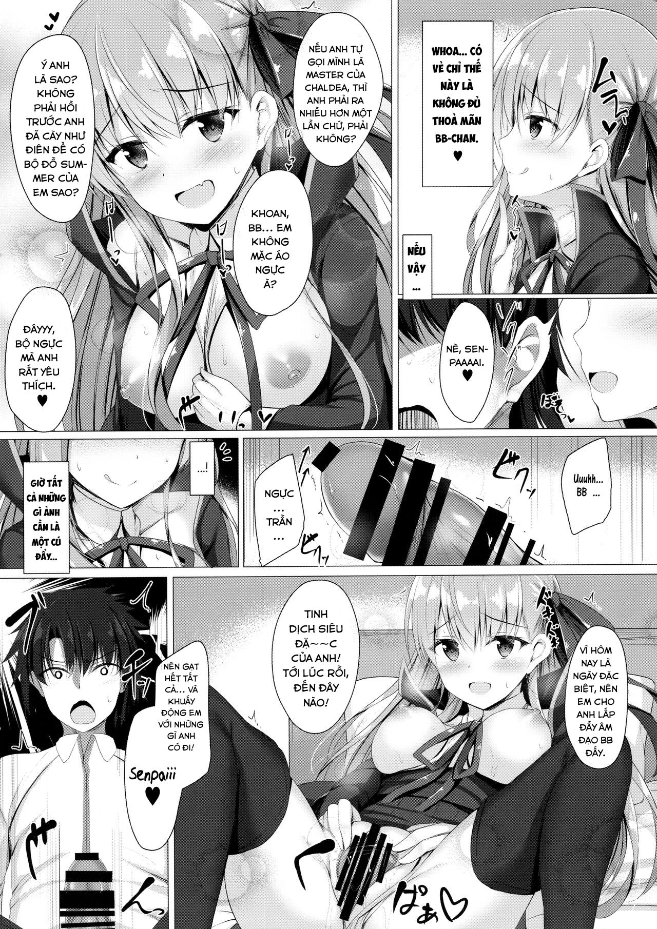 Đọc truyện hentai Đến lúc trừng phạt rồi, Senpai! - Oneshot