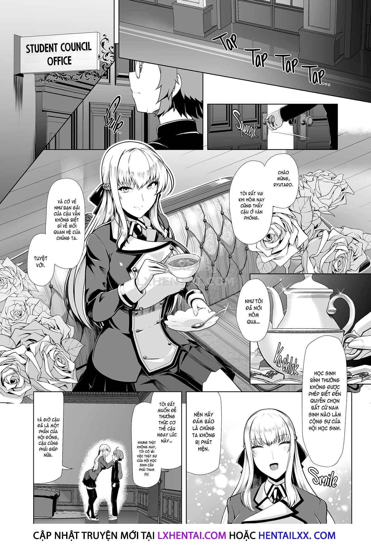 Đọc truyện hentai The Student Council's Demand - Chap 2