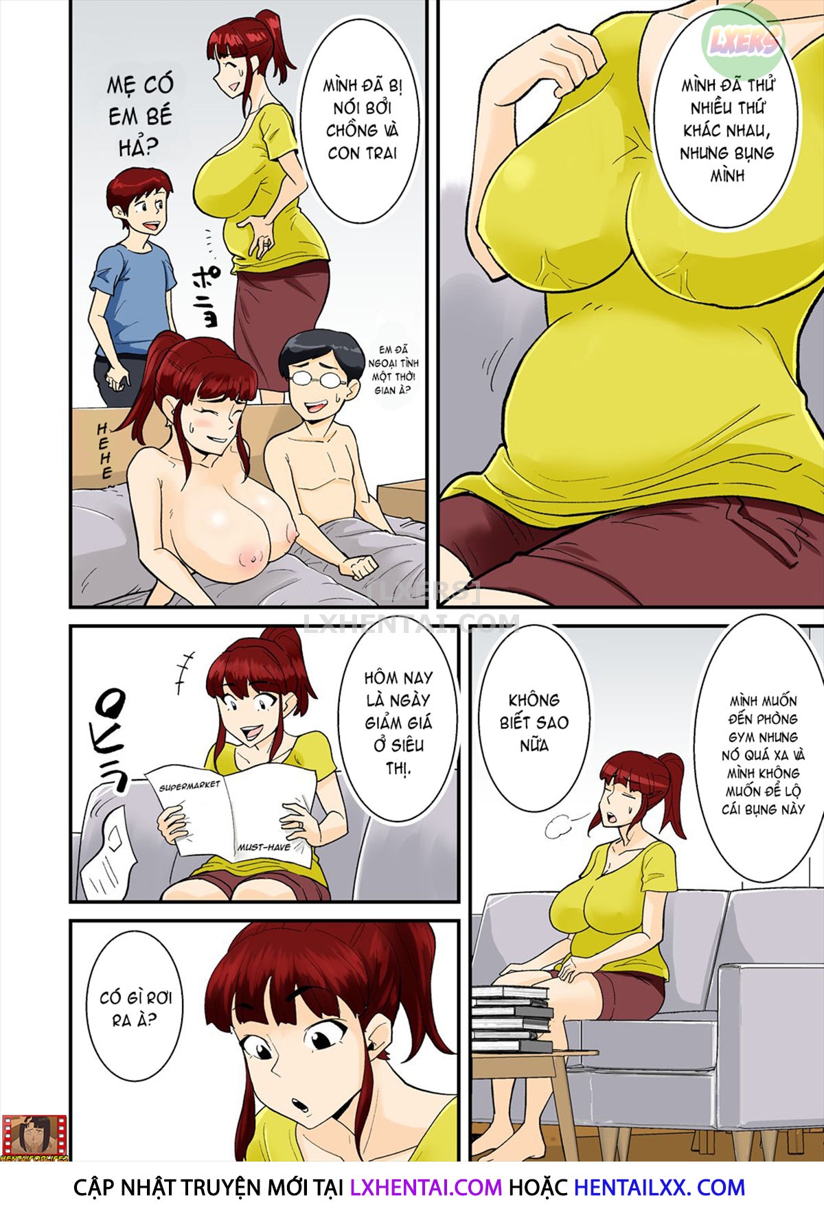 Đọc truyện hentai Mom Is Hit By DQN - Oneshot