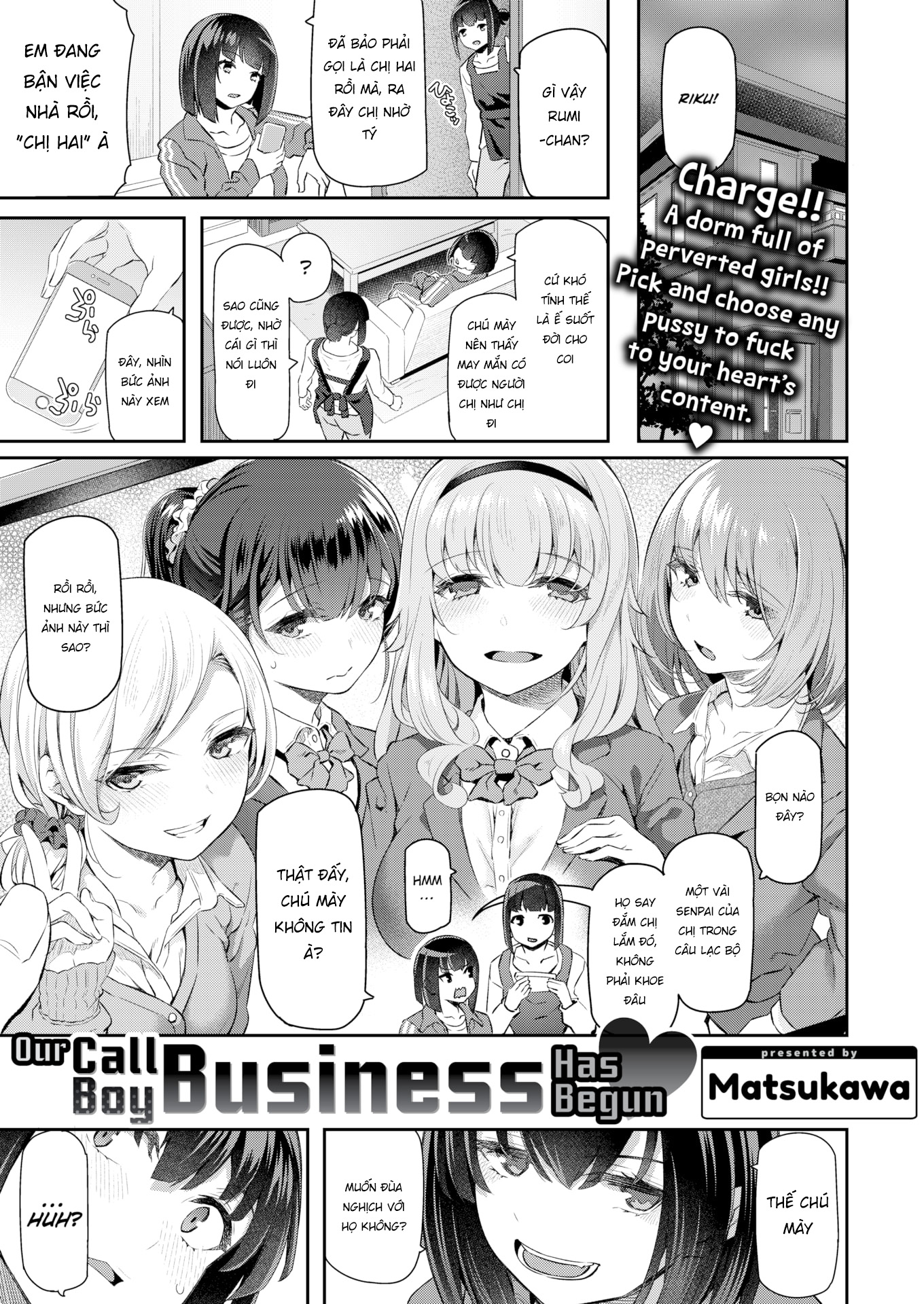Đọc truyện hentai Our Call Boy Business Has Begun ❤ - Oneshot