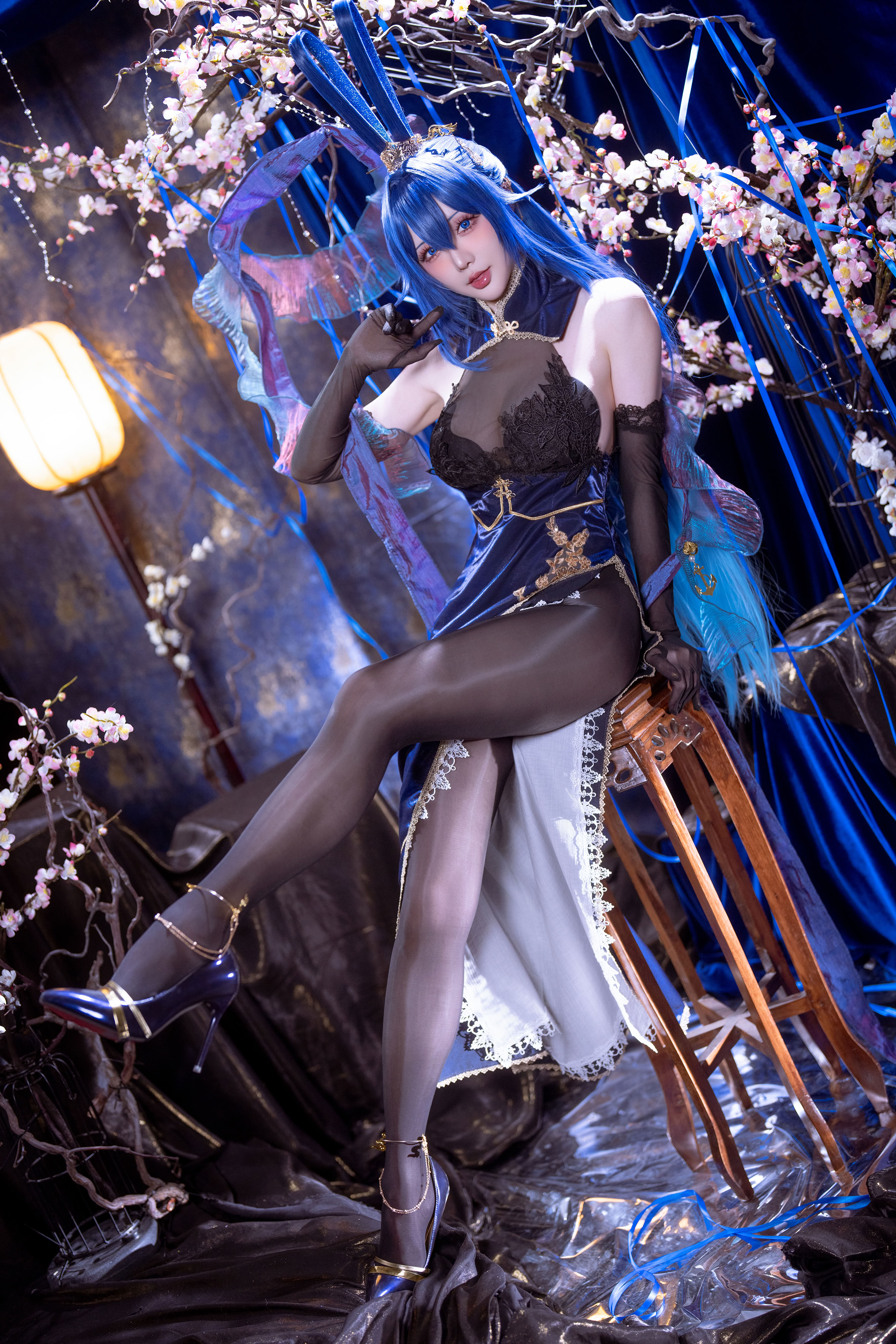 Đọc truyện hentai Tuyển tập Albums siêu phẩm Cosplay - Chap 1251 - Star's Lingering - Azur Lane, New Jersey