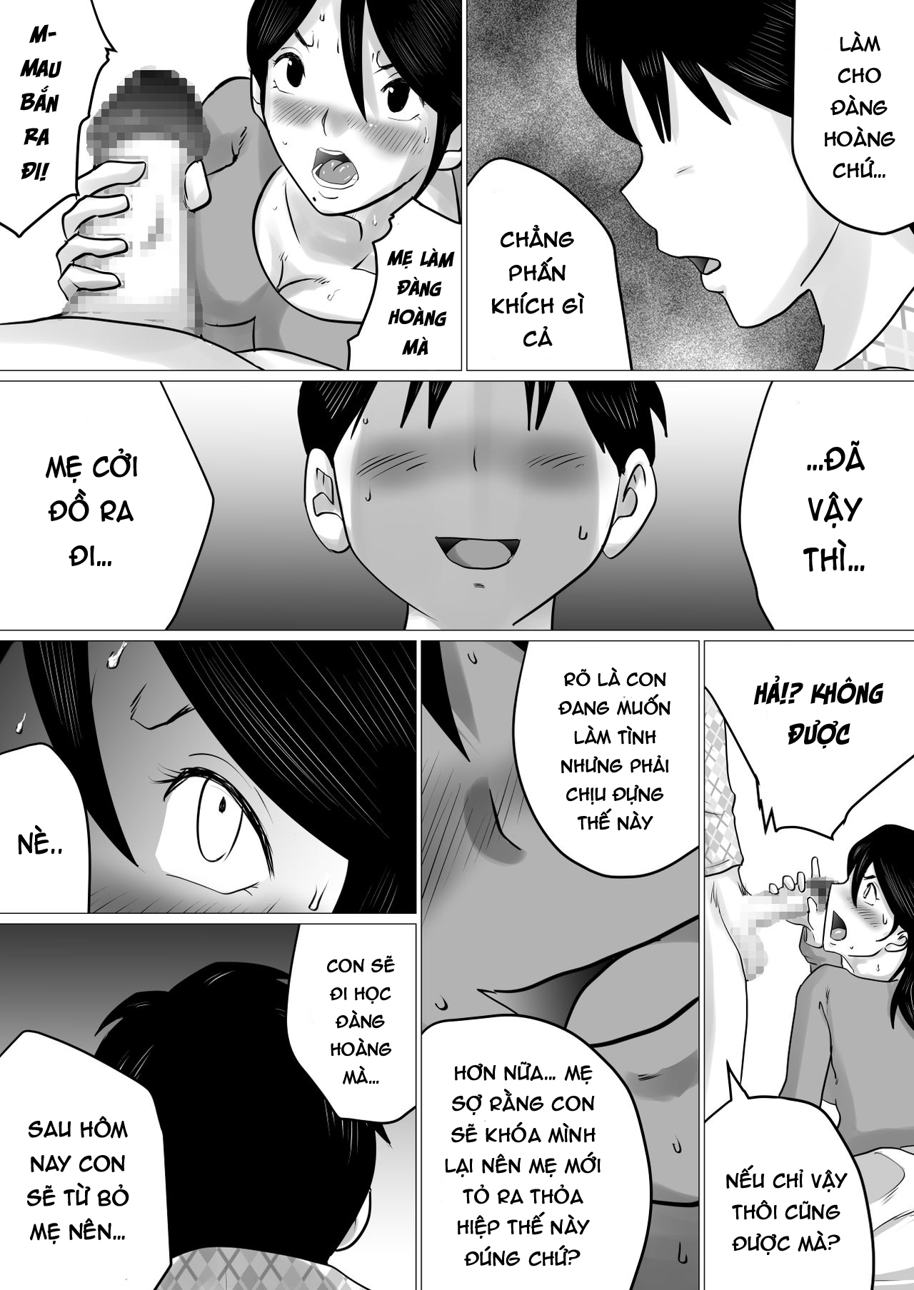 Đọc truyện hentai Món quà thi tốt với mẹ là địt! - Chap 1