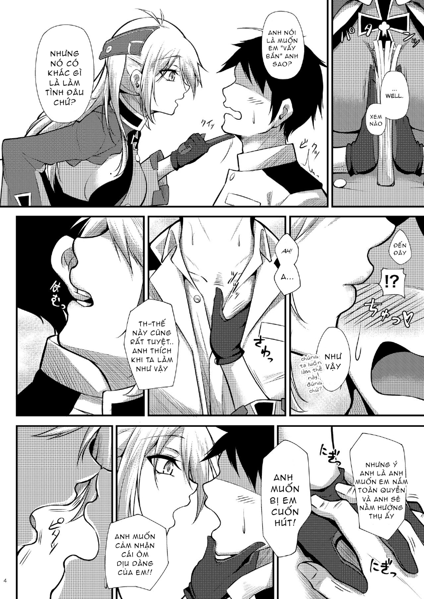 Đọc truyện hentai I Want To Be Spoiled By Prinz Eugen!! - Oneshot