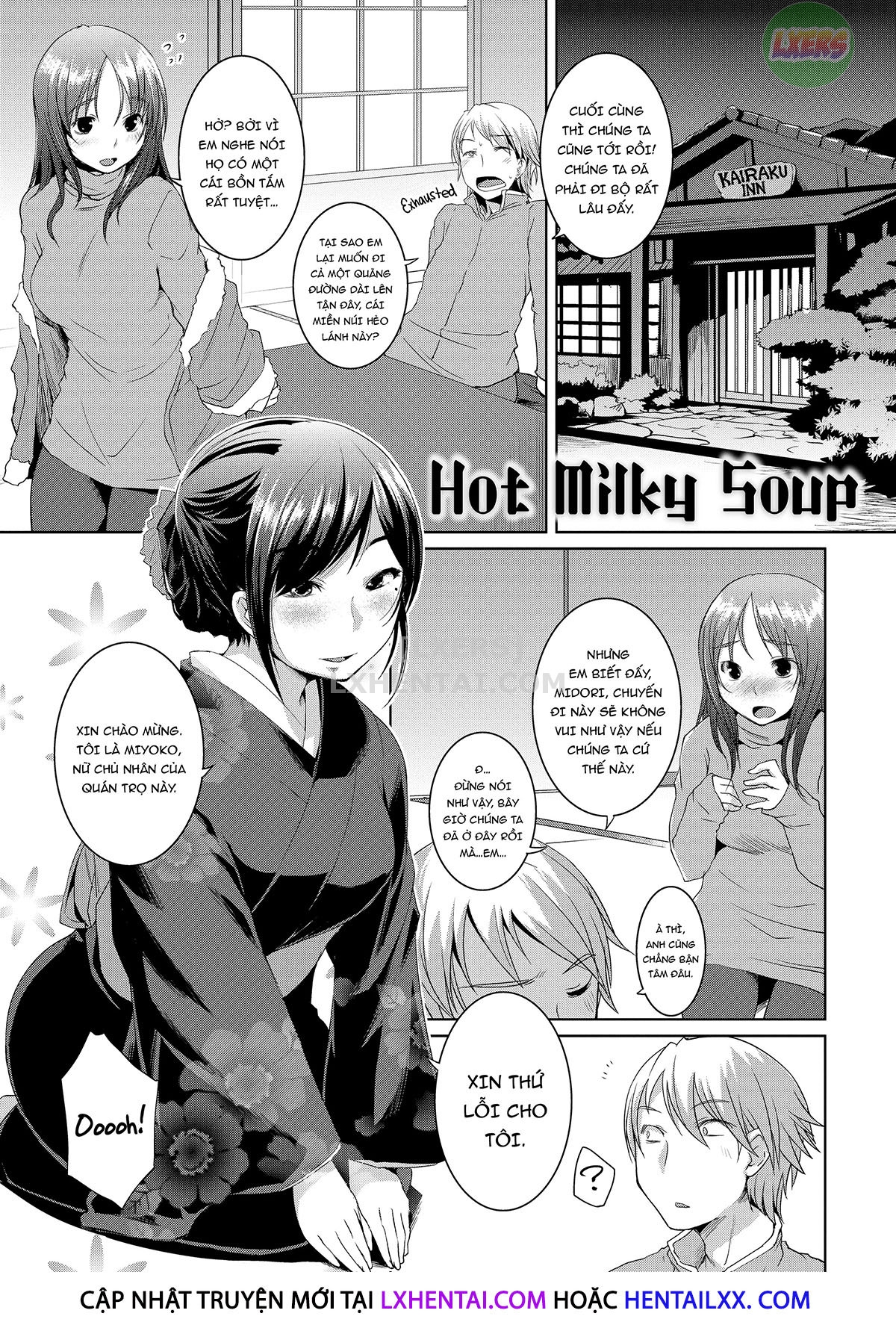 Đọc truyện hentai Những cô gái mông đào - Chap 8 - Hot Milky Soup
