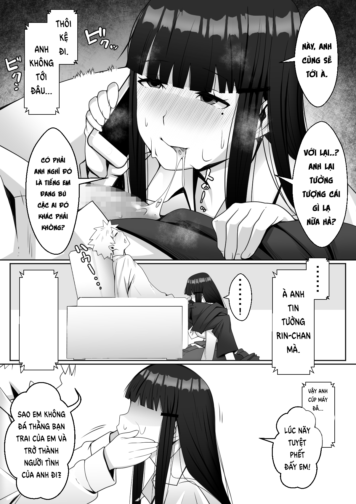 Đọc truyện hentai Hai! Kareshi-kun ni Hitokoto! - Oneshot