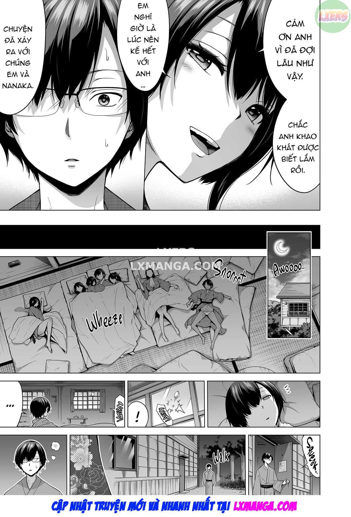 Đọc truyện hentai Nanaka no Rakuen ~Inaka no Gakkou de Bishoujo Harem - Chap 6: The Little Sisters Secret Base